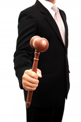 attorney with gavel